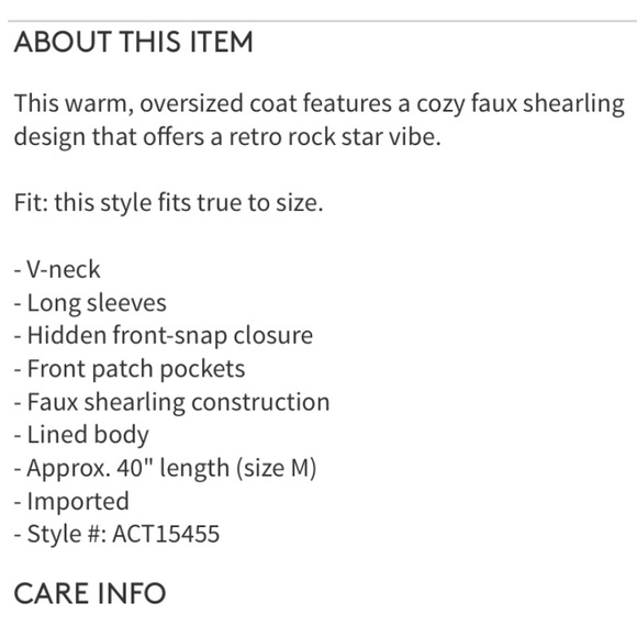 NWT Fauna Coat Rust ASTR The Label $188 Nordstrom - Picture 12 of 14